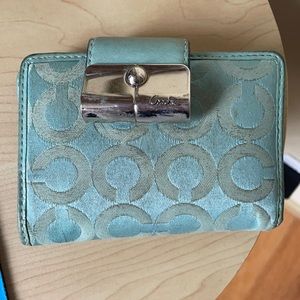 Coach Aqua Wallet